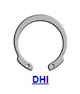 ОПМ 108006 Кольцо стопорное DHI (JV) эксентрическое осевое внутреннее