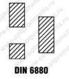 DIN 6880 Шпоночная сталь 