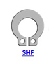 ОПМ 108050 Кольцо стопорное SHF самостопорящееся, без канавки, осевое наружное (дюймовое)