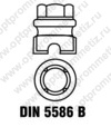 DIN 5586 B Винт запорный
