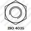 ISO 4035 Гайка шестигранная низкая фото