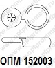 ОПМ 152003 Колпачок декоративный для вытяжных заклёпок, цвет по RAL