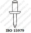 ISO 15979 Заклепка вытяжная с плоской головкой St/St