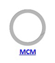ОПМ 108024 Кольцо стопорное MCM спиральное осевое наружное