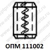 ОПМ 111002 Штифт пружинный с зубчатой прорезью тяжелое исполнение