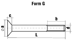 DIN 529 форма G - схема