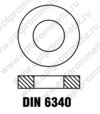 DIN 6340 Шайба закаленная плоская