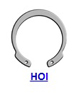 ОПМ 108041 Кольцо стопорное HOI эксцентрическое осевое внутреннее (дюймовое)