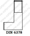 DIN 6378 Болт костыльковый лапчатый