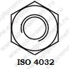 ISO 4032 Гайка шестигранная фото