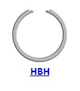 ОПМ 108019 Кольцо стопорное HBH концентрическое осевое внутреннее плоское