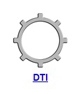 ОПМ 108008 Кольцо стопорное DTI самостопорящееся без канавки осевое внутреннее