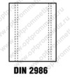 DIN 2986 Муфта и полумуфта стальная резьбовая для соединения труб