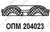 ОПМ 204023 Шайба с EPDM-уплотнением для винтов с потайной головкой 