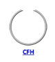 ОПМ 108020 Кольцо стопорное CFH концентрическое осевое внутреннее плоское